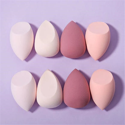 4/8pcs Makeup Sponge Blender Set – Flawless Application Made Easy