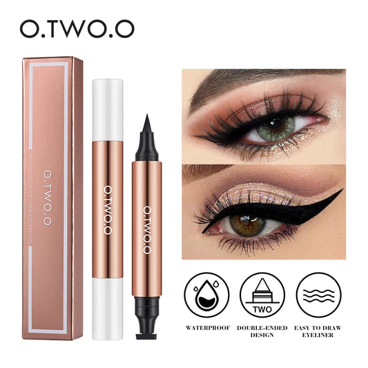 O.TWO.O Double-Ended Eyeliner Stamp – Perfect Wings Made Easy