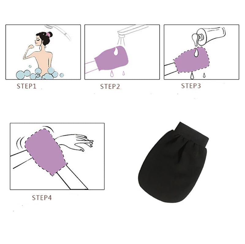 Double-Sided Exfoliating Glove for Silky Smooth Skin