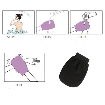Double-Sided Exfoliating Glove for Silky Smooth Skin