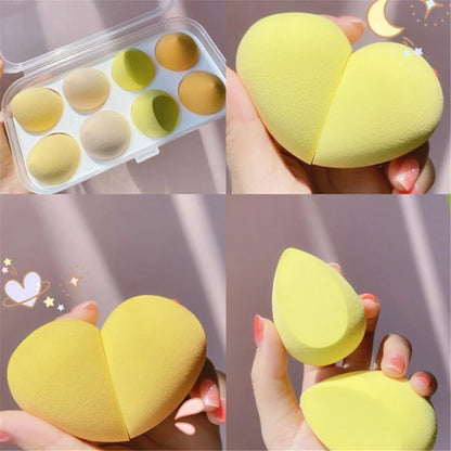4/8pcs Makeup Sponge Blender Set – Flawless Application Made Easy