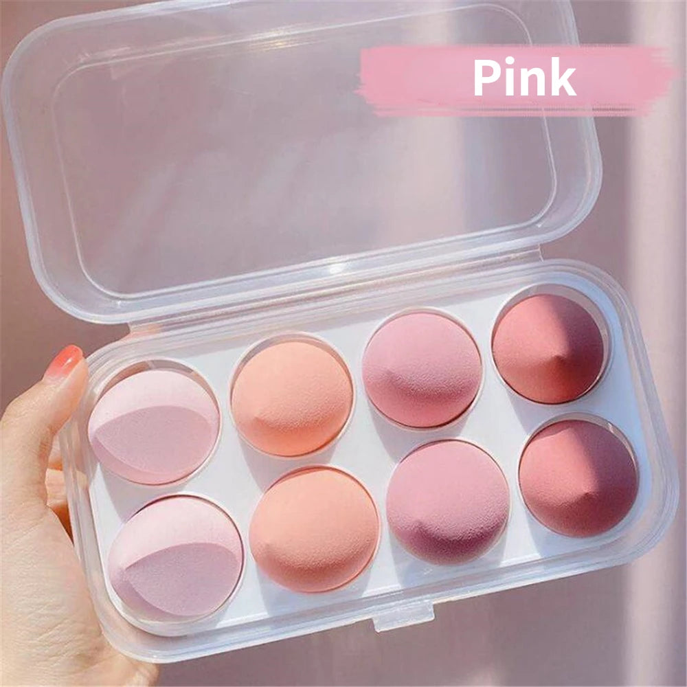 4/8pcs Makeup Sponge Blender Set – Flawless Application Made Easy