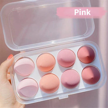 4/8pcs Makeup Sponge Blender Set – Flawless Application Made Easy
