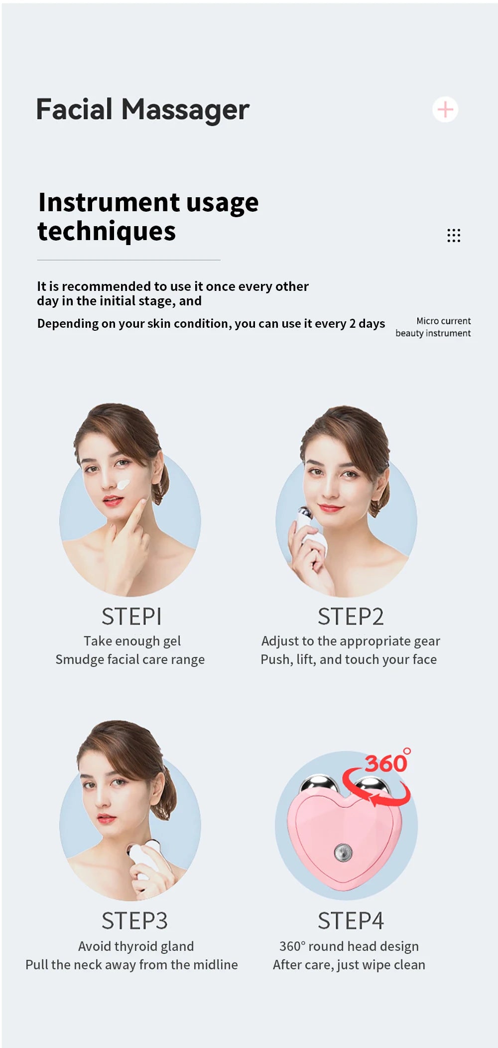 3D Microcurrent Electric Face Massager – Your Key to Radiant, Lifted Skin