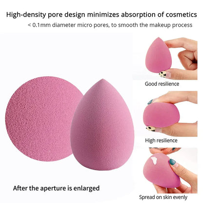 4/8pcs Makeup Sponge Blender Set – Flawless Application Made Easy