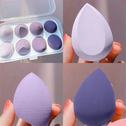 4/8pcs Makeup Sponge Blender Set – Flawless Application Made Easy