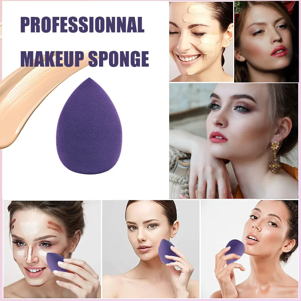 4/8pcs Makeup Sponge Blender Set – Flawless Application Made Easy