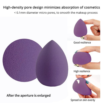 4/8pcs Makeup Sponge Blender Set – Flawless Application Made Easy