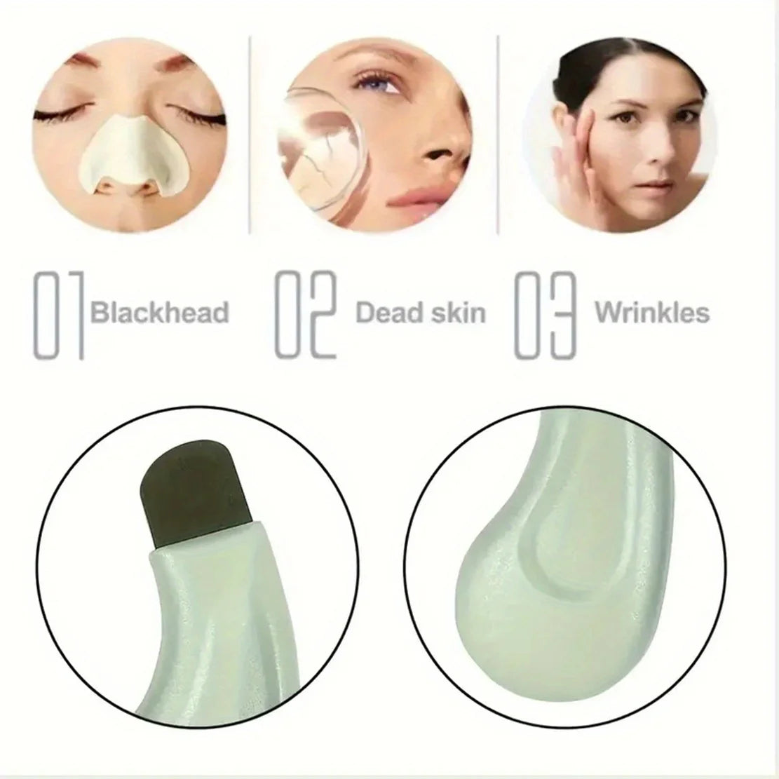 Facial Blackhead Removal Tool – Deep Cleansing for Clearer Skin