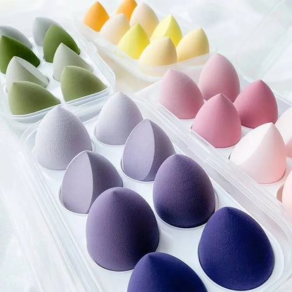 4/8pcs Makeup Sponge Blender Set – Flawless Application Made Easy