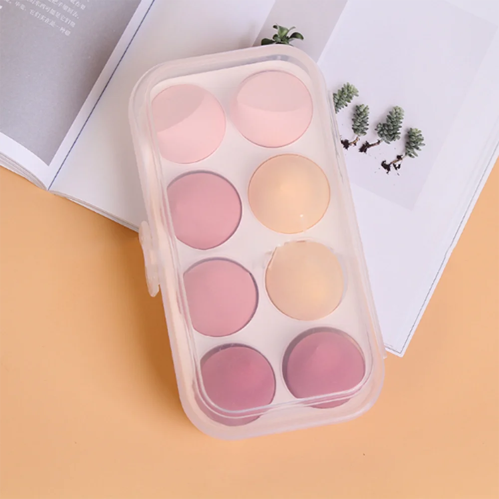 4/8pcs Makeup Sponge Blender Set – Flawless Application Made Easy