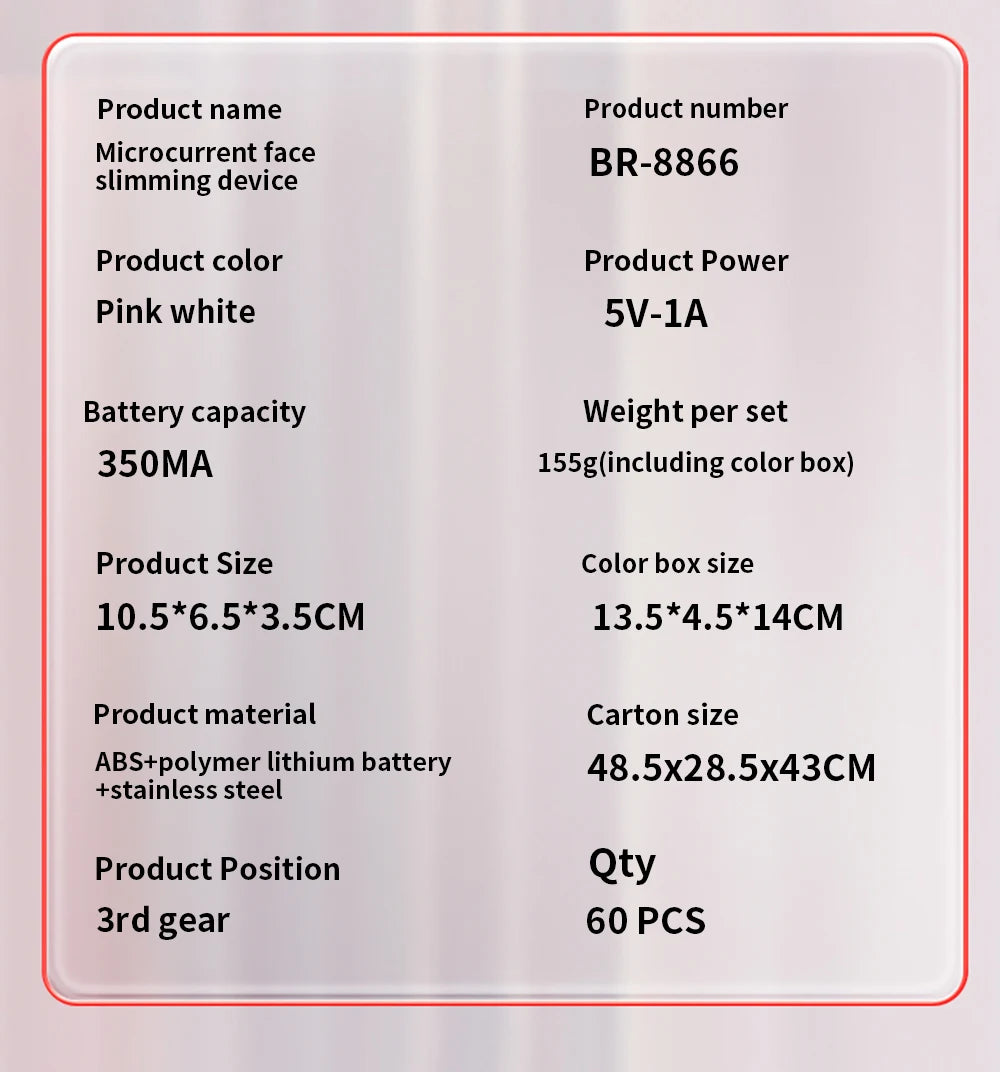 3D Microcurrent Electric Face Massager – Your Key to Radiant, Lifted Skin